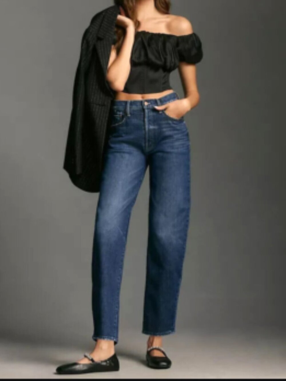 Mother Cubside Floor jeans in Yee Haw